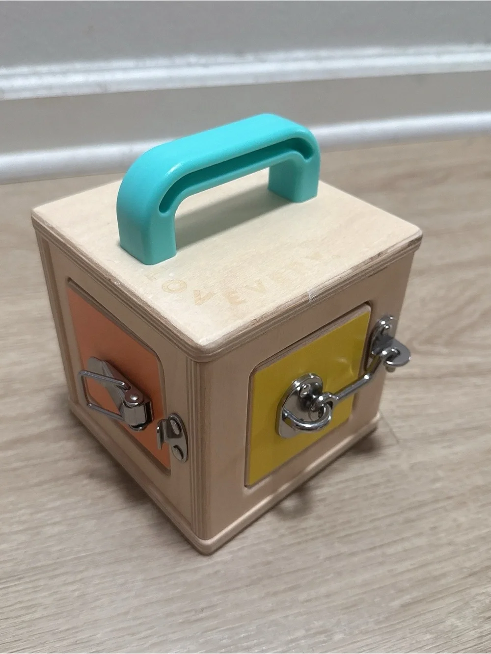 Lovevery Wood Lock Box Montessori